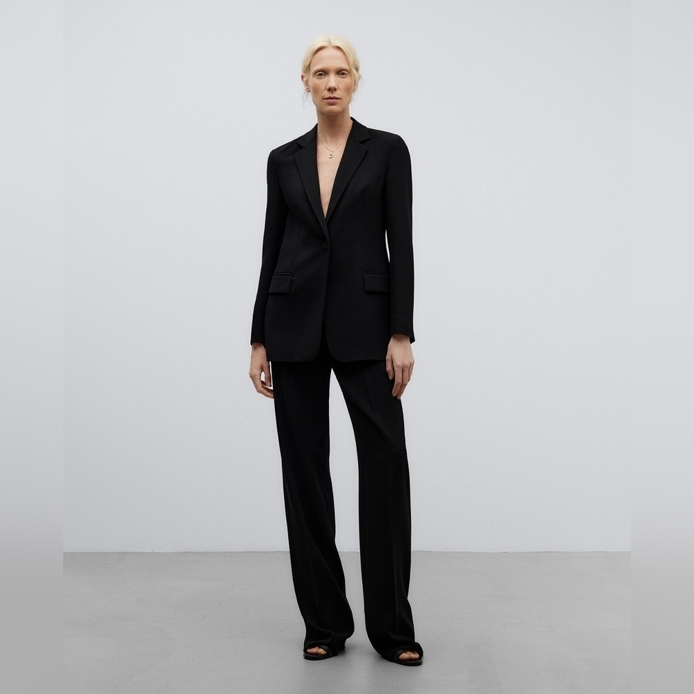 Adolfo Dominguez One Button Tailored Blazer Size 36/2